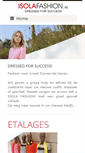 Mobile Screenshot of isolafashion.be